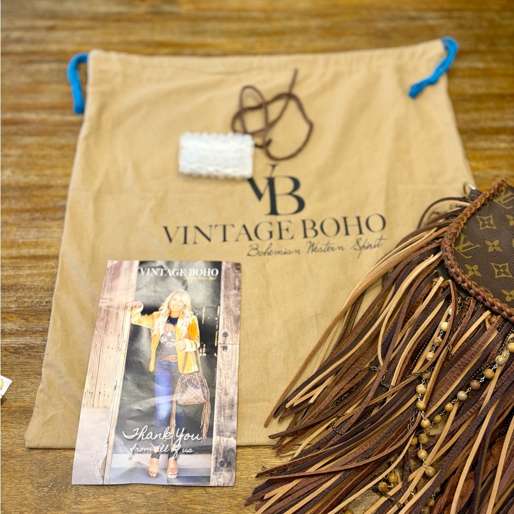 Vintage Boho Journey Custom Crossbody - Picture 2 of 14